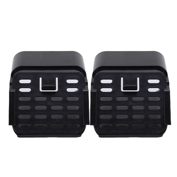 Riousery Black Gutter Downspout Connector, 3x4 Inch Type A Outlet Filter Guard Extension Accessories (4 Pieces)