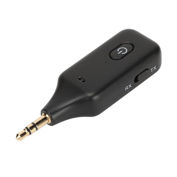 Riousery Bluetooth 5.1 AUX Adapter 3-in-1 Wireless Audio Transmitter Receiver with 3.5mm Jack & Hands-Free Calling for Car, Home Stereo, TV, PC, Projector, and Headphones (2.6 inches / 6.6 cm)