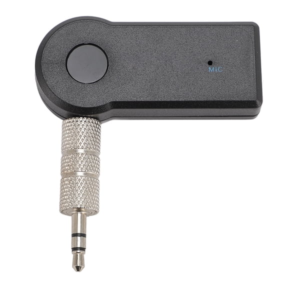 Riousery Bluetooth Receiver for Car Wireless 3.5mm AUX Adapter Home Stereo Earbuds 2 Pack, 4.3 inches / 10.9 cm