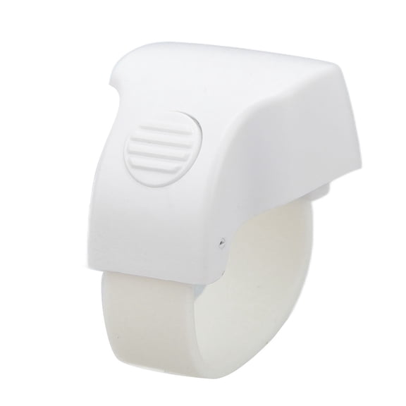Riousery Bluetooth Remote Control Page Turner Rechargeable Wireless Scrolling Ring Clicker for Android iOS Mobile Devices Tablets, White