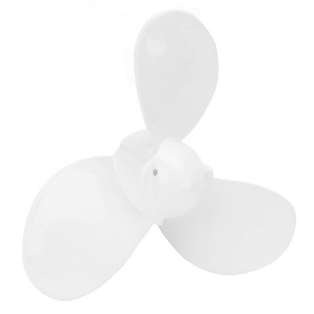 Riousery Boat Motor Propeller Stroke 2 2.3 Three Blades Aluminium Alloy Outboard Motor Propeller for Replacement Upgrade (7.09 inches / 18 cm)