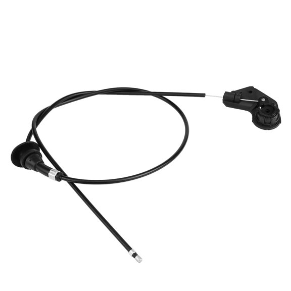 Riousery Bonnet Hood Release Cable Wire Replacement Part for BMW 525i 528i 530i 540i M5 E39 Series 1997-2003 Engine Component 51238176595 51238176596 12 inches / 30.48 cm Durable Black Material