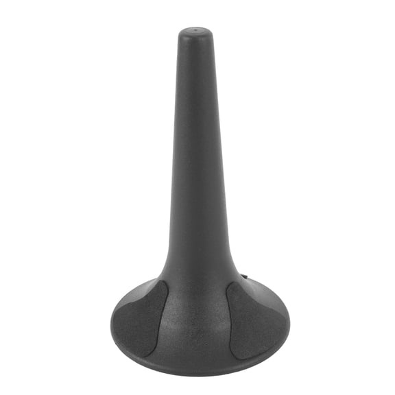 Riousery CB02A Black Trumpet Stand 5 Leg Foldable Detachable Portable Sturdy Metal Flute Holder Instrument Accessory with Rubber Base for Beginners and Professionals