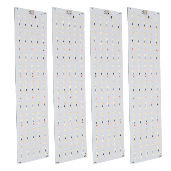 Riousery Cabinet Plant Grow Light 35W Full Spectrum LED Grow Lamp Panel with 3H 9H 12H Timer, Ultra Thin Indoor Plant Growing Lamp Setup, 11.8 inches / 30 cm, 100-240V US Plug