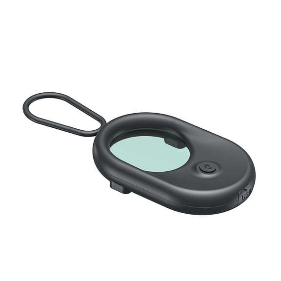Riousery Camera Detector Smart Portable Anti-theft Infrared Scanning Bug Finder Black
