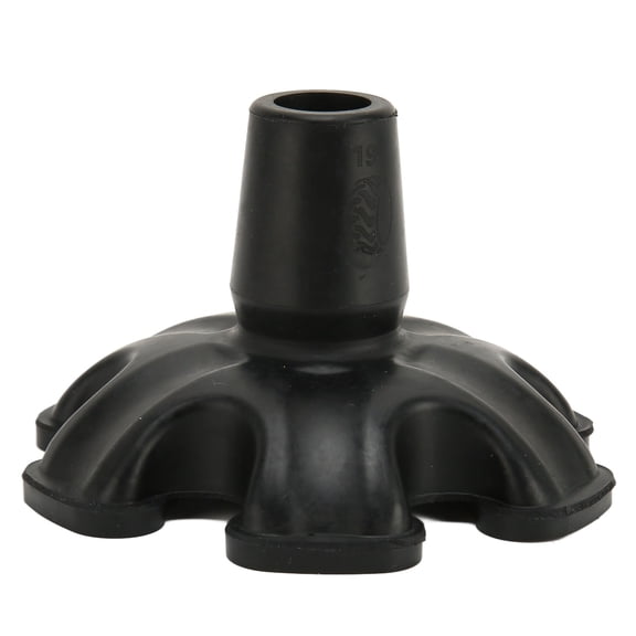 Riousery Cane Tip 6 Support Feet Shock Absorption Anti Slip Traction Base Self Standing 19mm / 0.75in