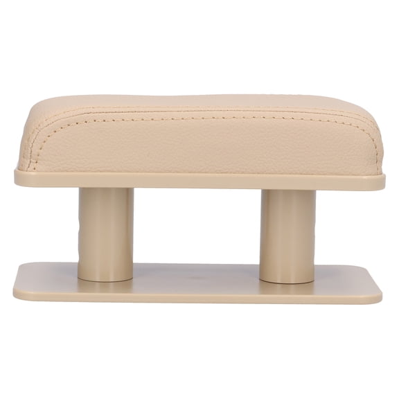 Riousery Car Adjustable Armrest Pad Left Elbow Support Bracket Anti-Fatigue Anti-Slip Auto Interior Console Modification Universal Fitment (Beige Color, 7.09 inches / 18.00 cm)