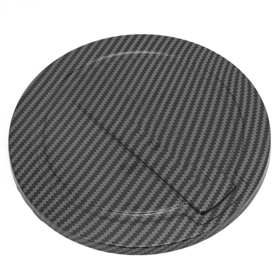 Riousery Car Fuel Tank Cover Cap Sticker Carbon Fiber Style Replacement for Prius Xw30 2009-2015