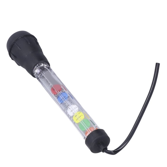 Riousery Car Hydrometer Tester Precision Gravity Float Acid Quality Analyzer Density Meter Fast Detection Tool (14.96 inches / 38 cm)