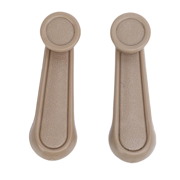 Riousery Car Inside Window Crank Handle Plastic Long Lasting Replacement for Tacoma Corolla Camry Beige 5.51 inches / 14 cm