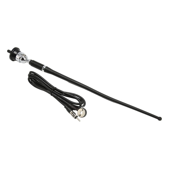 Riousery Car Radio Passive Antenna Soft Rubber Built in Amplifier Universal Car AM FM Radio Antenna for Vehicle Car Truck (17.72 inches / 45 cm)[cite: 1]