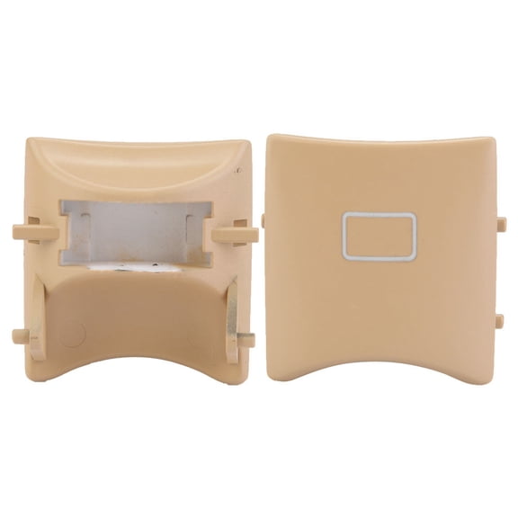Riousery Car Sunroof Window Switch Button Cover for Mercedes-Benz ML GL R-Class W164 X164 W251 16482071858K67 Durable ABS Interior Trim Upgrade, Beige (1 pc / 1.6 x 3 in / 4 x 7.6 cm)