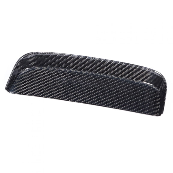 Riousery Carbon Fiber Car Storage Box Cover Trim Decor Fit for Ford Mustang 2014-2018 Interior Decorative Accessory Upgrade Auto Replacement Part Console Custom Fit Protection