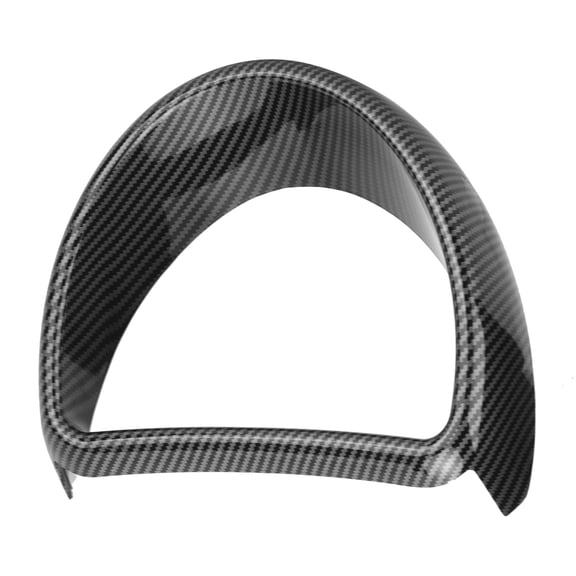 Riousery Carbon Fiber Style Dashboard Cover Trim Replacement For Smart Fortwo Forfour 453 2015-2021 Interior Styling 14.17 inches / 36.00 cm ABS Auto Accessory