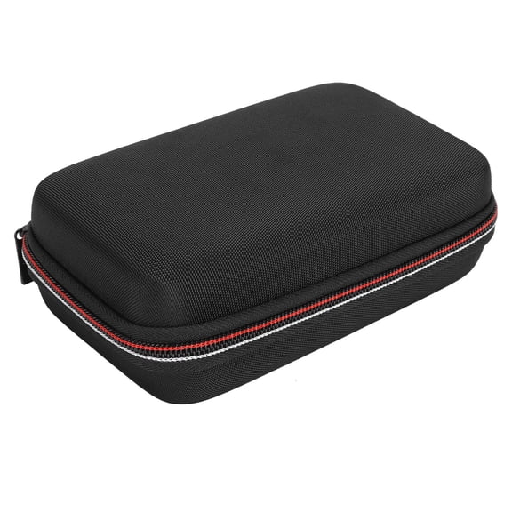 Riousery Carrying Case Nylon Portable Hard Shell Protective Cover with Game Slots and Inner Pocket for Nintendo New 3DS XL, 2DS XL, Dimensions 7.08 inches / 18 cm, Black