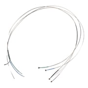 Riousery Cello Strings Full Set Steel Core 4/4 Replacement Parts Musical Instrument Accessories Metal 43.3 Inches / 110 cm Length