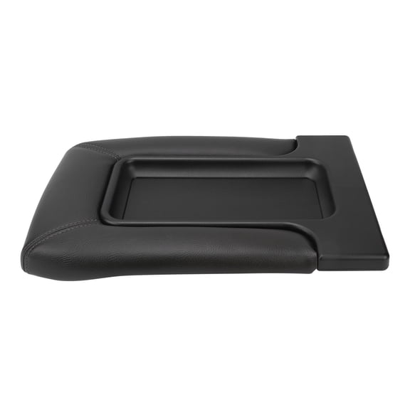 Riousery Center Console Lid Cover Kit Waterproof Replacement for Chevy Silverado Tahoe Suburban Avalanche GMC Sierra Yukon Cadillac Escalade 2001-2007 Black Synthetic Leather Armrest Box