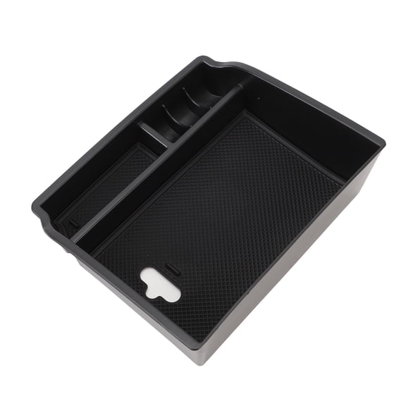 Riousery Center Console Organizer Tray Armrest Storage Box Insert with Anti Slip Pads Replacement for Toyota Hilux 2015-2022 (7.87 inches / 20 cm)