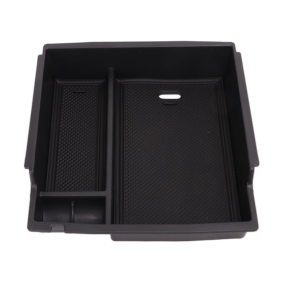 Riousery Center Console Organizer Tray Black Central Armrest Storage Box Replacement for Ford Bronco 2021 2022 (7.87 inches / 20 cm) Auto Interior Accessories