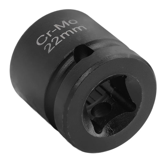 Riousery Central Valve Socket 22mm (0.87 inches) 16 Point 1/2 Inch Drive CR-MO Heavy Duty Automotive Specialty Tool for Engine Repair