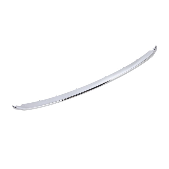 Riousery Chrome Front Grille Upper Trim for Ford Explorer Base Limited XLT 2011-2015 Glossy Molding Replacement