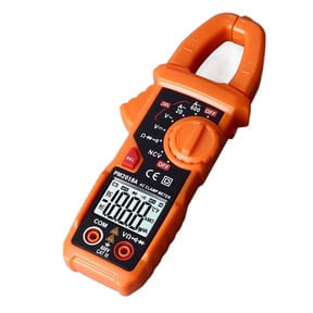 Riousery Clamp Multimeter High Accuracy Backlight Display Digital Clamp Amp Volt Meter with LED Flashlight 8.27 inches / 21 cm Professional Testing Tool