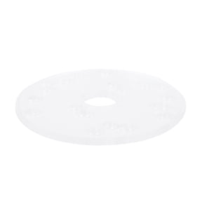 Riousery Clear Acrylic Router Base Plate 6.5 inches / 16.51 cm Diameter Universal Sub Base Board for Woodworking with Brass Centering Pin and Screws