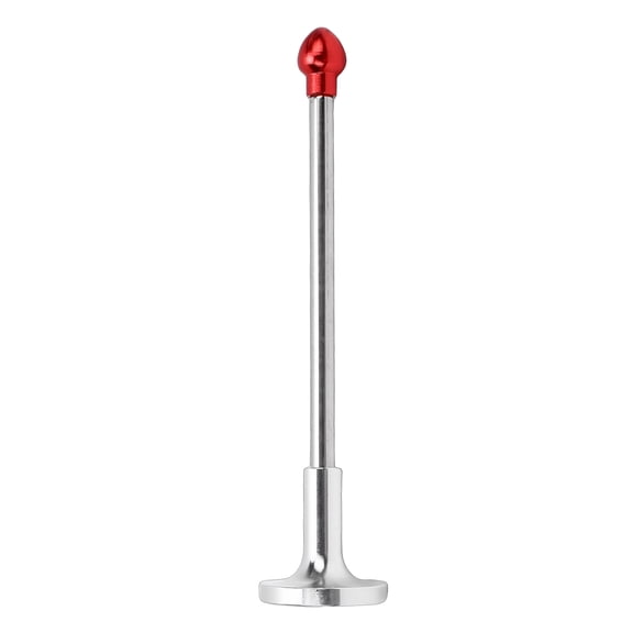Riousery Club Alignment Rod Stainless Steel Magnetic Lie Angle Tool Swing Training Aid for Practice, 6.49 inches / 16.5 cm, Red