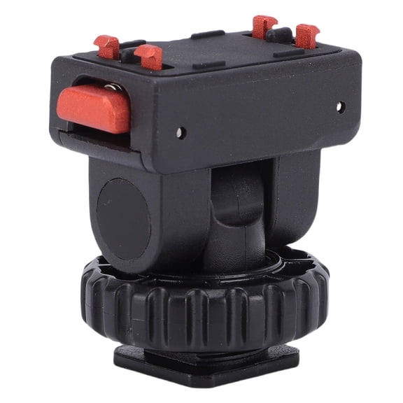 Riousery Cold Shoe Camera Magnetic Quick Mount Adapter Fit for Insta360 Ace Pro 2 Aluminum Action Camera Accessories Black