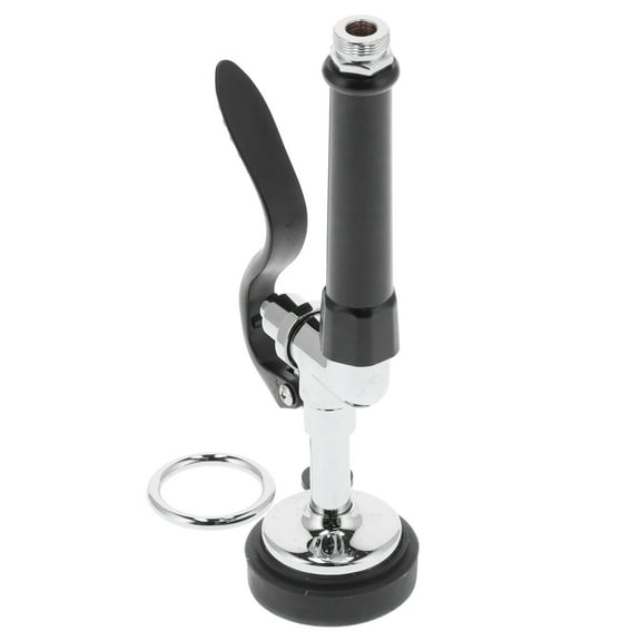 Riousery Commercial Faucet Sprayer High Pressure Rinse Faucet Spray Head Accessory Valve with Polishing and Electroplating Process for Restaurant Hotel Kitchen and Bar 10.4x2.6 Inches / 26.4x6.7 cm