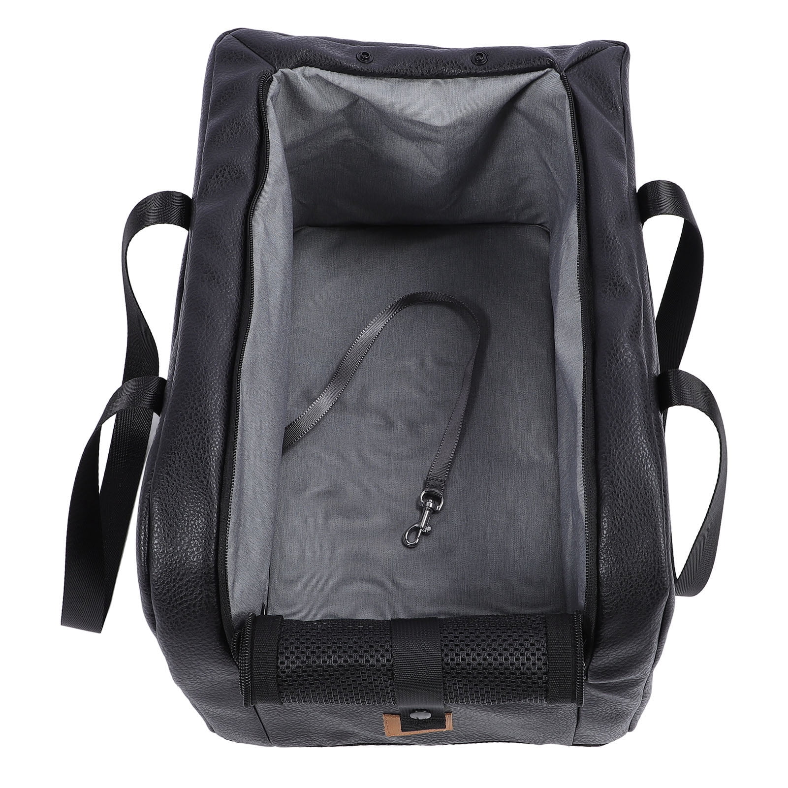 Riousery Console Dog Car Seat Breathable Multipurpose Portable Enhanced Safety Pet Car Seat for Small Dogs Cats Puppy Kitten 17.32 inches / 44 cm Center Console Pet Carrier