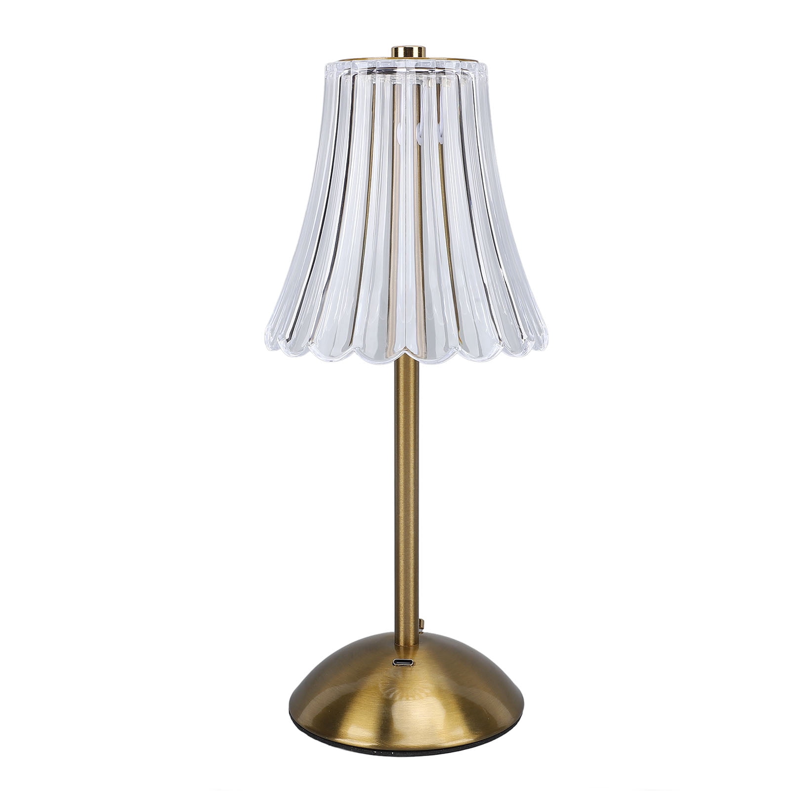 Riousery Cordless Table Lamp 3 Colors LED Desk Light Stepless Dimming Touch Control 2000mAh Battery Operated Rechargeable Nightstand Fixture for Bedroom Living Room Home Office (12.2 inches / 31 cm)