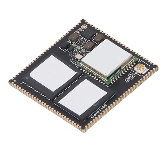 Riousery Core1106 Development Board with RV1106G3 CPU Cortex-A7 1TOPS NPU 256MB DDR3L RAM Bluetooth WiFi 5MP Support 112-Pin Microcontroller Core Board (1.2 x 1.2 inches / 30 x 30 mm)