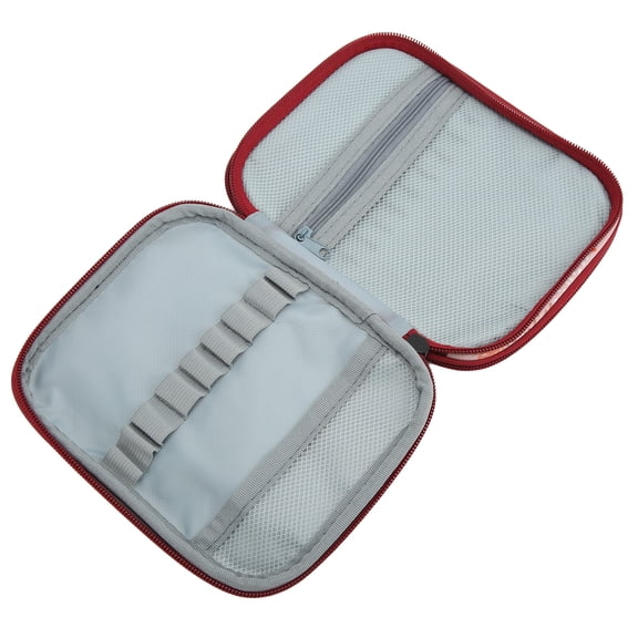 Riousery Crochet Bag Sika Deer Pattern 600D Oxford Cloth Portable Large Capacity Double Layer Soft Durable Material Knitting Bag Storage Organizer Case