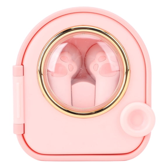 Riousery Cute Cat Claw Bluetooth Earbuds Wireless Music Earphones Built in High Sensitivity Microphone Pink for Girls