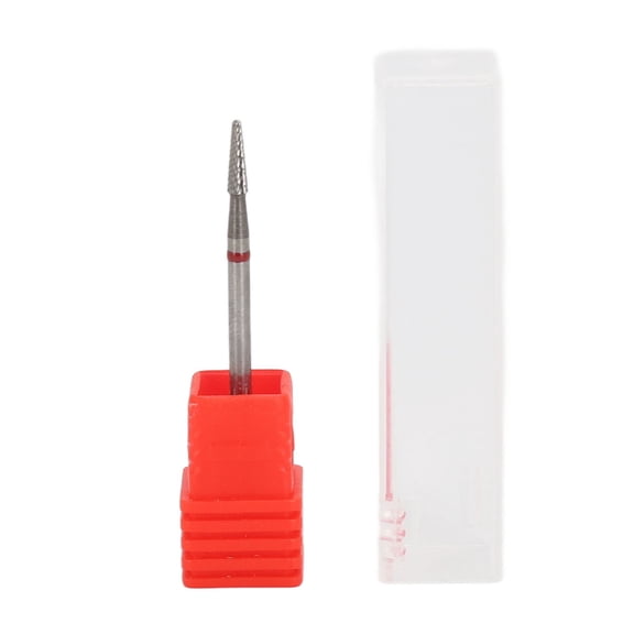 Riousery Cuticle Clean Nail Drill Bit for Acrylic Gel Tungsten Steel Cuticle Removal Pedicure Manicure Nail Polish Bit Tool