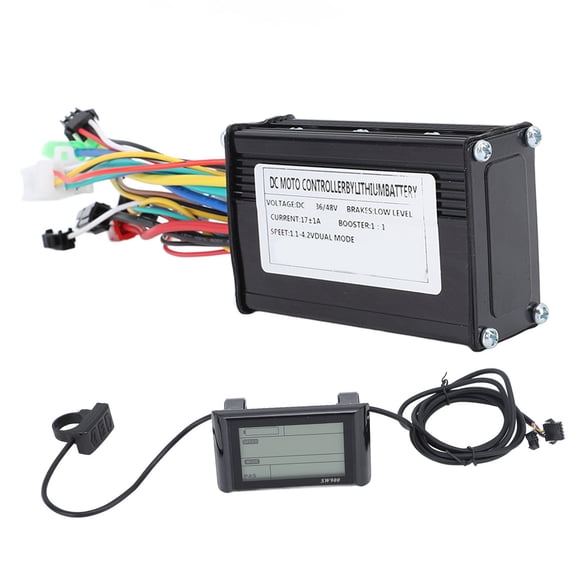 Riousery DC 36V 48V 17A 3 Mode Sine Wave Controller SW900 LCD Display Kit for 250W 350W Electric Bike Bicycle Motor Modification[cite: 1]
