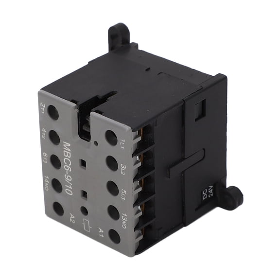 Riousery DC Contactor 16A Flame Retardant High Sensitivity Strong Bearing Mini Electric Contactor 24V (2.36 inches / 6 cm)