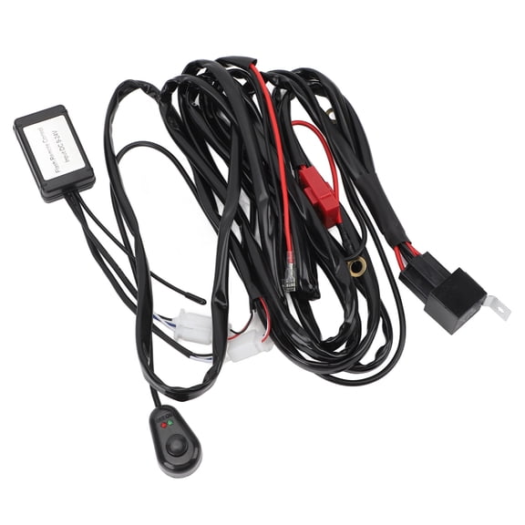 Riousery DC12V Remote Wiring Harness Kit 9.84ft 40A 16AWG Wireless Control for LED Light Bar Strobe Flash Work Light 1 to 1 [cite: 12]