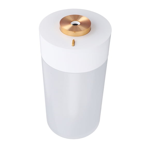 Riousery Desktop Humidifier 350ml / 11.8 oz Continuous Intermittent Spray Quiet USB Humidifier with Night Light White