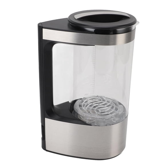 Riousery Desktop Hydrogen Water Generator with SPE PEM Technology, 1.8L / 60.8 oz High Borosilicate Glass Hydrogen Water Kettle Machine for Home Office, 2000 PPB High Concentration Ionizer