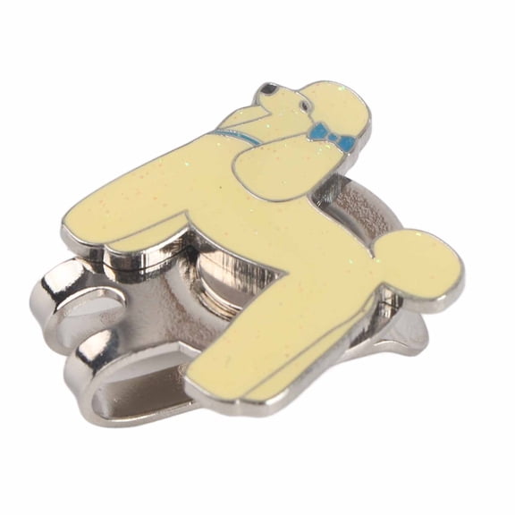 Riousery Detachable Golf Hat Clip with Magnetic Ball Marker Sturdy Stainless Steel Golf Accessory for Men Women, Adorable Dog Animal Pattern, Size 1.4 Inches / 35.5 mm (1 Pack)