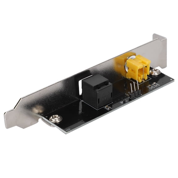 Riousery Digital Baffle Universal Motherboard SPDIF Fiber Coaxial Gold-Plated Interface DTS AC3 LPCM 24BIT 192KHz High Specification Audio Output Daughter Card Electronic Component