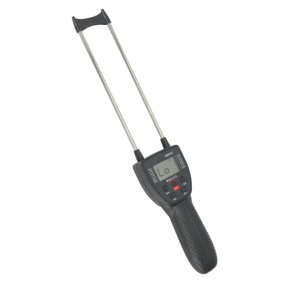 Riousery Digital LCD Grain Moisture Meter Dual Probe Backlight Tester with Voice Prompt for Beans Rice Wheat Corn 15.2 inches / 38.6 cm[cite: 1]