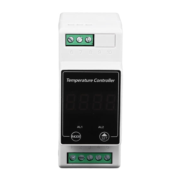 Riousery Digital Temperature Controller Thermostat Regulator Smart Control Switch for Reptile Incubator Greenhouse AC240V, 3.94 inches / 10.0 cm Length, Precise Climate Management System