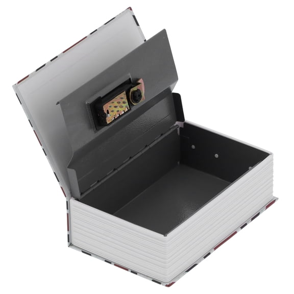 Riousery Diversion Book Safe Box with Combination Lock, Hidden Dictionary Security Cash Stash Box, 7.1 x 4.6 Inches