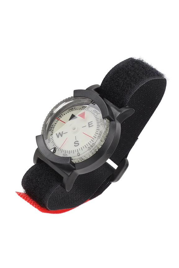 Diving Wrist Compass High Accuracy Luminous Scuba Dive Navigation Watch Glow in The Dark Compass for Backpacking Camping Hiking Outdoor Sports (9 inches / 22.8 cm)