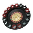 thumbnail image 1 of Riousery Drinking Roulette Wheel Shot Glass Game Set Novelty Gift Party KTV Bar Props for Adult (12.2 inches / 31 cm), 1 of 9