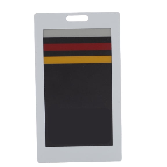 Riousery E Paper Smart Badge 3.7 Inch NFC Editable ID Business Card Price Tag for Employee Students, White