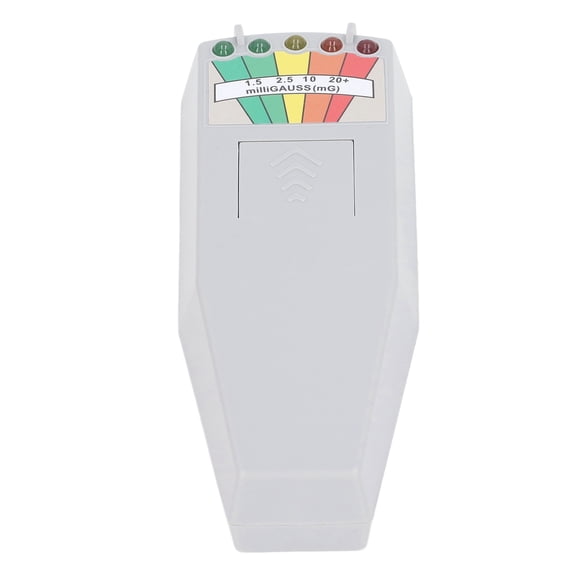 Riousery EMF Meter Radiation Detector 5 LED Magnetic Field High Frequency Ionizing Ghost Hunting Tester 5.9 inches / 15 cm